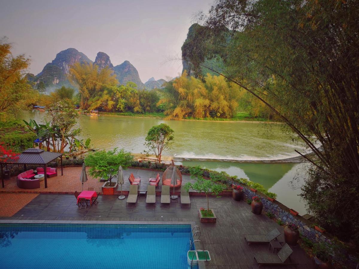 The Apsara Lodge Yangshuo Exterior foto