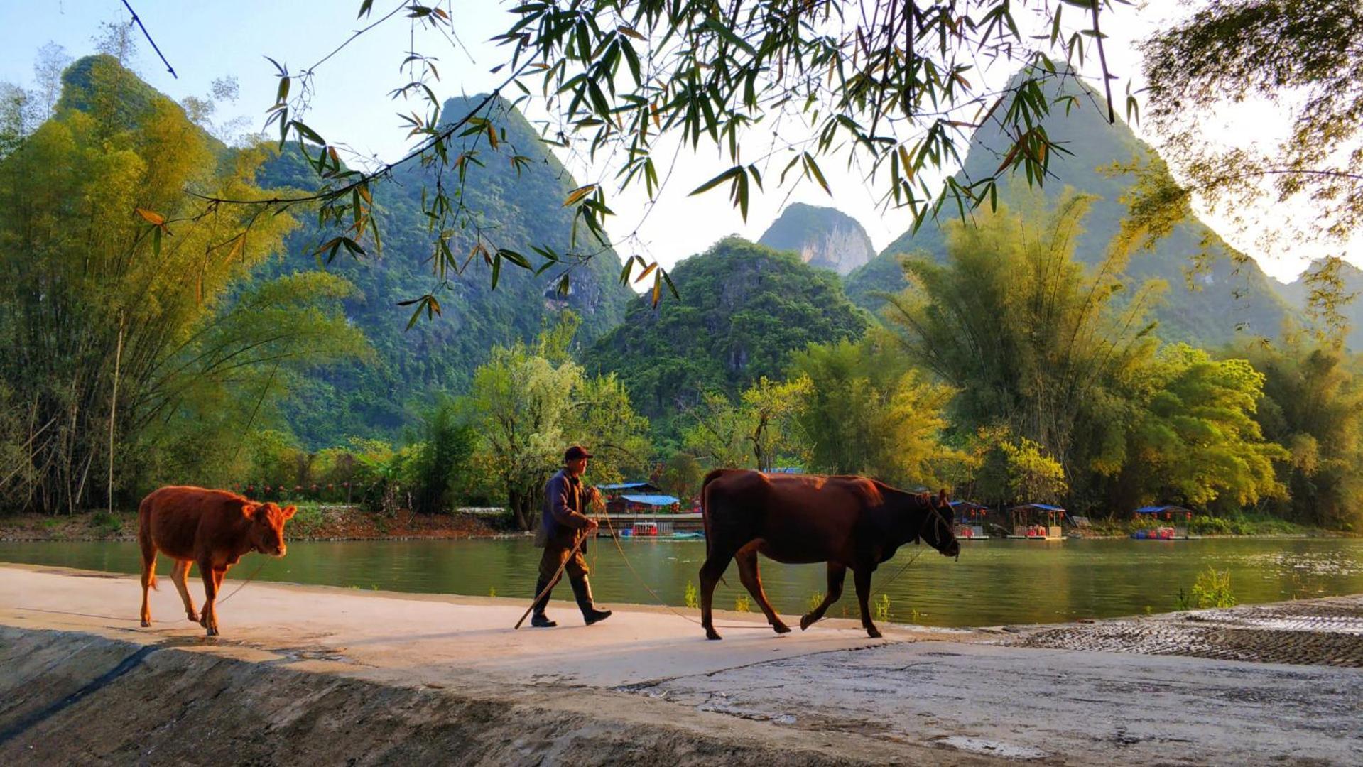 The Apsara Lodge Yangshuo Exterior foto